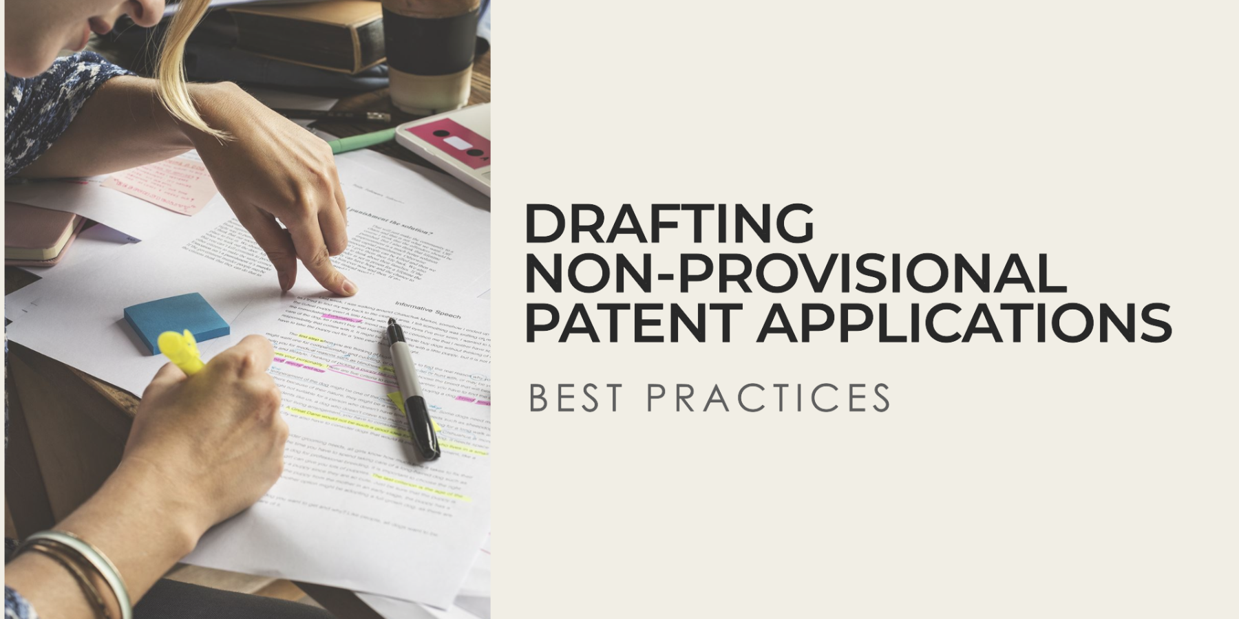Non-Provisional Patent drafting