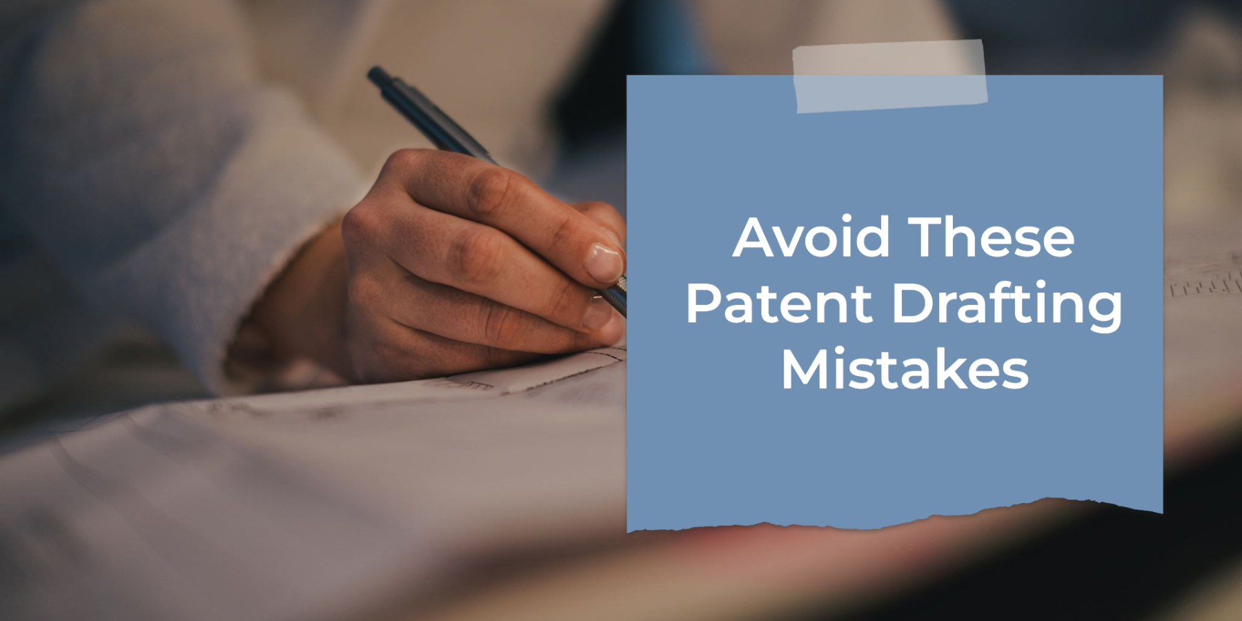 Patent Drafting Mistakes