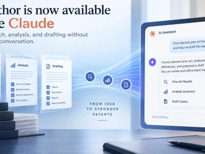 IP Author now available inside Claude via MCP connector